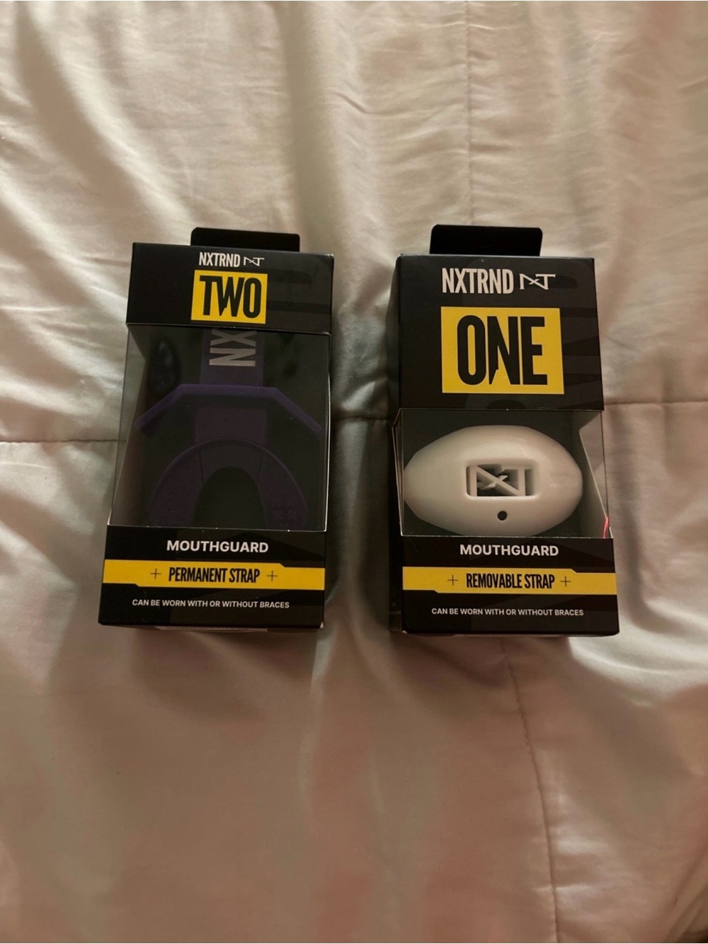 Men’s Mouthguard - One White / Two Purple Options